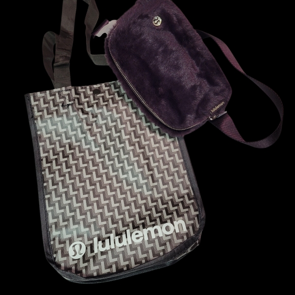 lululemon bag cross Unisex Convertible Ruched Crossbody 16L Lululemon cross body bag -